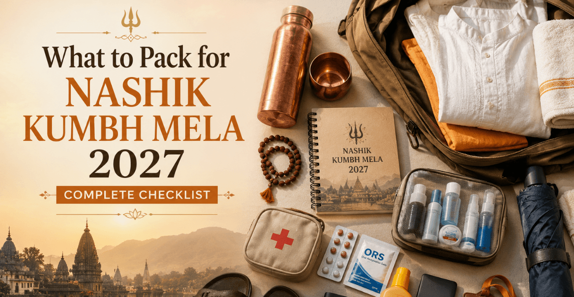 Packing checklist for Nashik Kumbh Mela 2027
