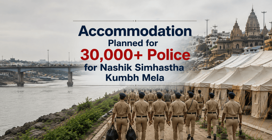 Accommodation for 30,000+ police personnel for Nashik Kumbh Mela
