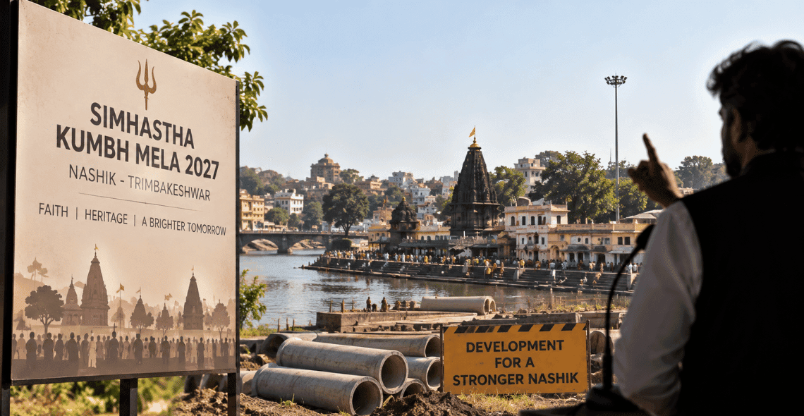 Amit Thackeray speaking about Nashik Kumbh works