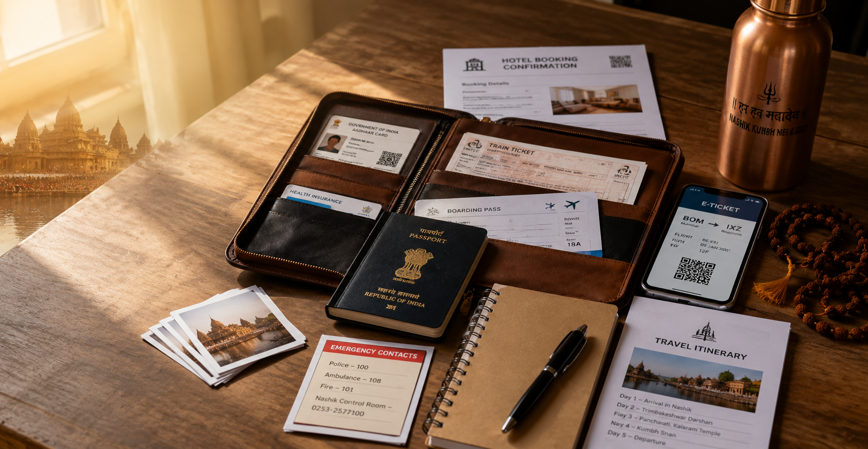 Essential travel documents for Nashik Kumbh Mela